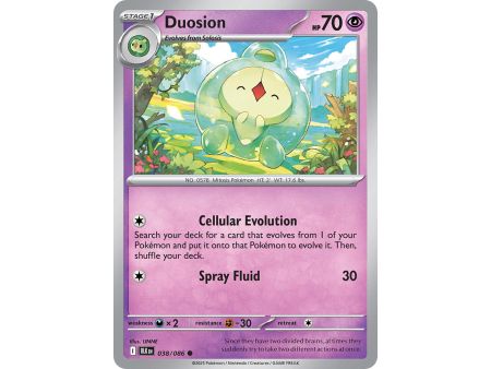 Duosion (Poke Ball Pattern) – Black Bolt SV10.5 | Carta POKEMON en México