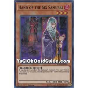 Hand of the Six Samurai (Super Rare) – Spirit Warriors | Carta YUGIOH en México