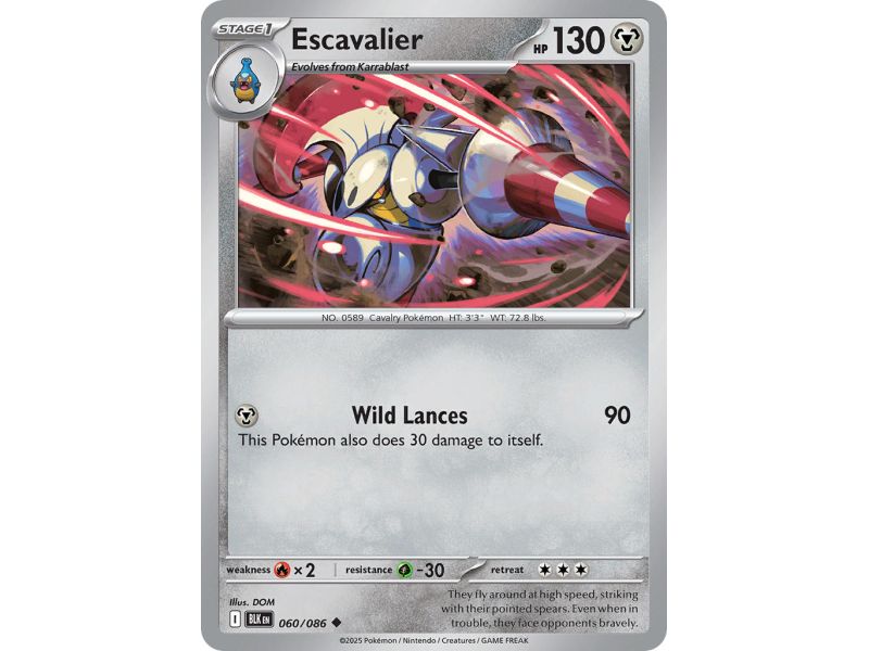 Escavalier (Poke Ball Pattern) – Black Bolt SV10.5 | Carta POKEMON en México