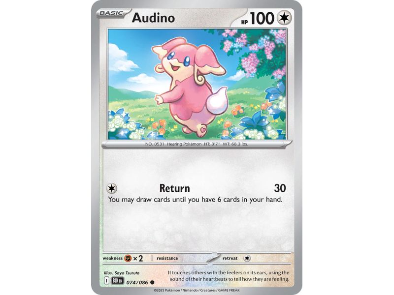 Audino (Poke Ball Pattern) – Black Bolt SV10.5 | Carta POKEMON en México