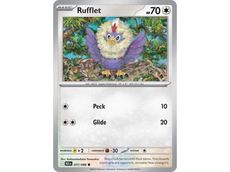 Rufflet (Poke Ball Pattern) – Black Bolt SV10.5 | Carta POKEMON en México