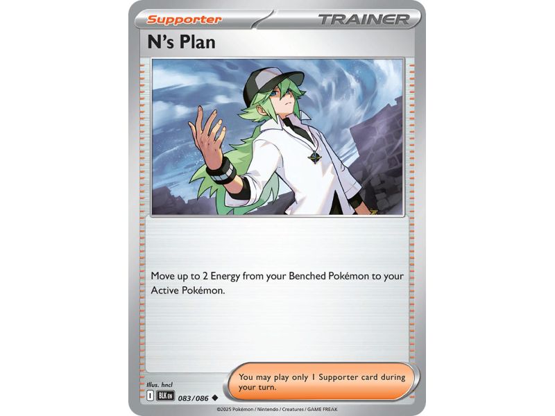 N's Plan (Poke Ball Pattern) – Black Bolt SV10.5 | Carta POKEMON en México