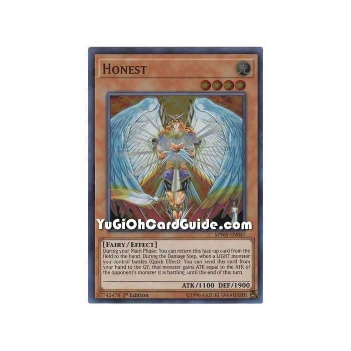 Honest (Super Rare) – Spirit Warriors | Carta YUGIOH en México