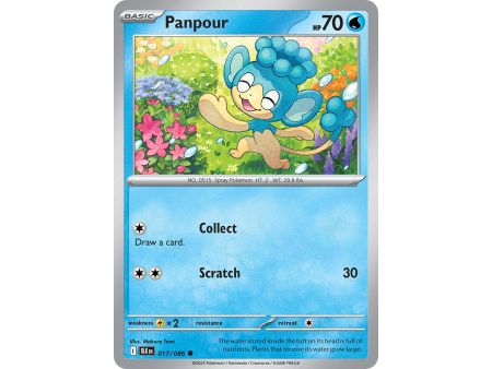 Panpour (Master Ball Pattern) – Black Bolt SV10.5 | Carta POKEMON en México