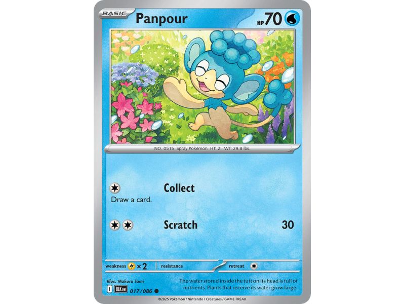 Panpour (Master Ball Pattern) – Black Bolt SV10.5 | Carta POKEMON en México