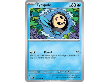 Tympole (Master Ball Pattern) – Black Bolt SV10.5 | Carta POKEMON en México