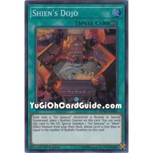 Shien's Dojo (Super Rare) – Spirit Warriors | Carta YUGIOH en México