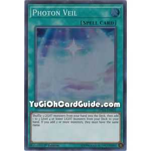 Photon Veil (Super Rare) – Spirit Warriors | Carta YUGIOH en México