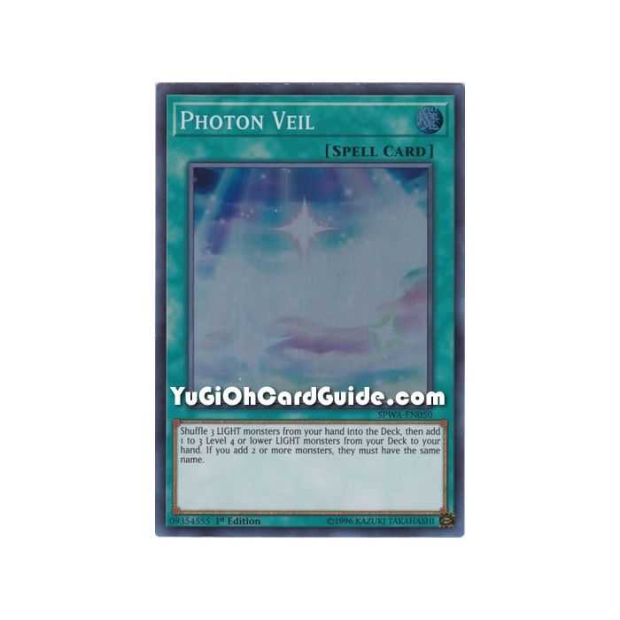 Photon Veil (Super Rare) – Spirit Warriors | Carta YUGIOH en México