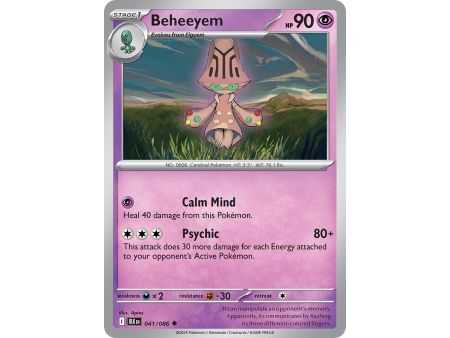 Beheeyem (Master Ball Pattern) – Black Bolt SV10.5 | Carta POKEMON en México