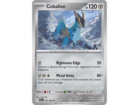 Cobalion (Master Ball Pattern) – Black Bolt SV10.5 | Carta POKEMON en México