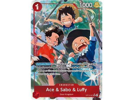 Ace & Sabo & Luffy (Alternate Art)