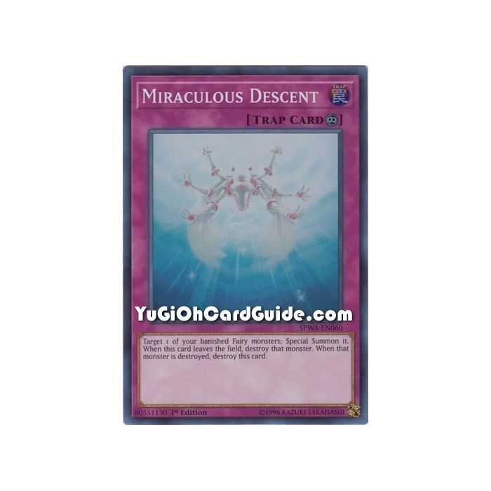 Miraculous Descent (Super Rare) – Spirit Warriors | Carta YUGIOH en México
