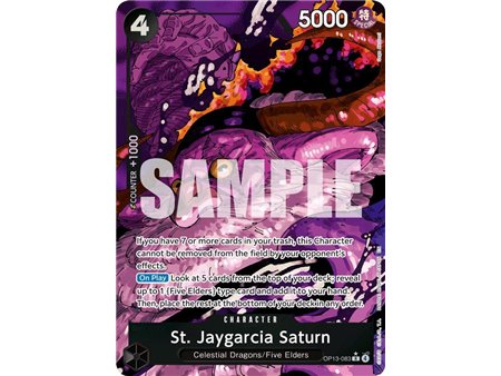 St. Jaygarcia Saturn (Alternate Art)
