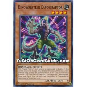 Dinowrestler Capoeiraptor (Common) – Soul Fusion | Carta YUGIOH en México