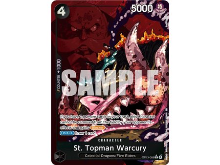 St. Topman Warcury (Alternate Art)