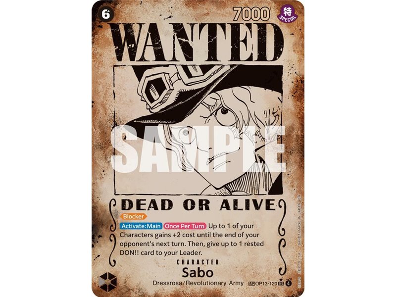 Sabo (Wanted Poster)