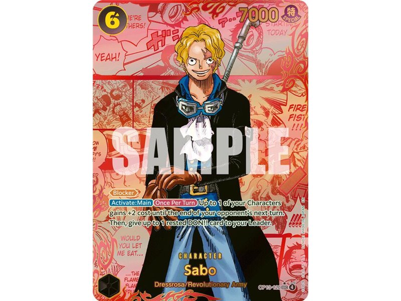 Sabo (Red Super Alternate Art)