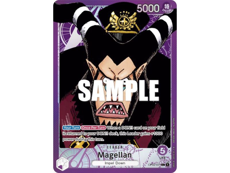 Magellan (Alternate Art) – OP2 Paramount War | Carta ONE PIECE en México