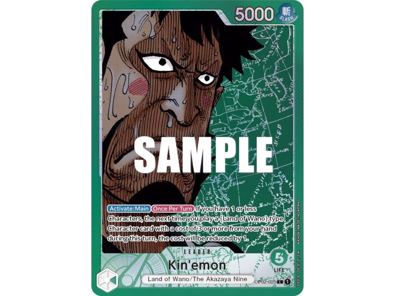 Kin'emon (Alternate Art) – OP2 Paramount War | Carta ONE PIECE en México