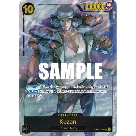 Kuzan (Alternate Art) – OP2 Paramount War | Carta ONE PIECE en México