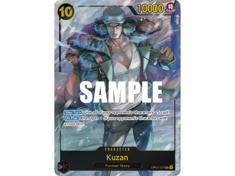 Kuzan (Alternate Art) – OP2 Paramount War | Carta ONE PIECE en México