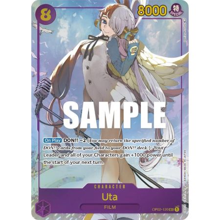 Uta (Alternate Art) – OP2 Paramount War | Carta ONE PIECE en México