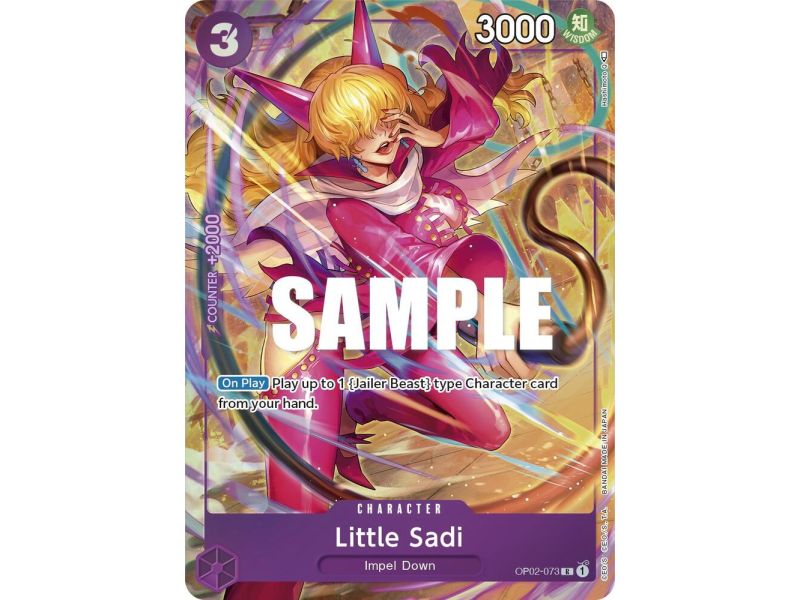Little Sadi (Alternate Art) – OP2 Paramount War | Carta ONE PIECE en México