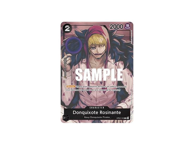 Donquixote Rosinante (Box Topper) – OP2 Paramount War | Carta ONE PIECE en México