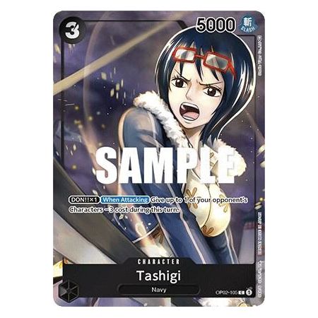 Tashigi (Box Topper) – OP2 Paramount War | Carta ONE PIECE en México