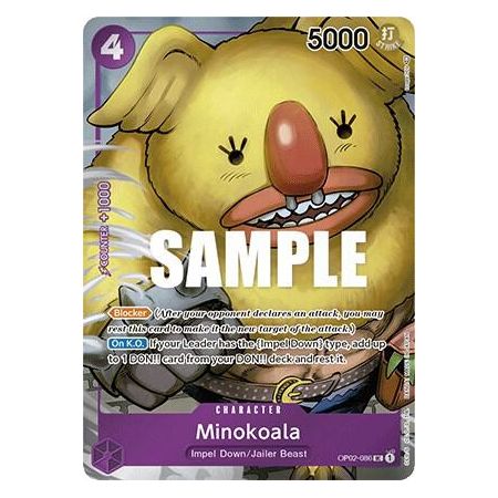 Minokoala (Box Topper) – OP2 Paramount War | Carta ONE PIECE en México
