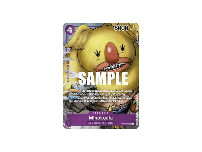 Minokoala (Box Topper) – OP2 Paramount War | Carta ONE PIECE en México