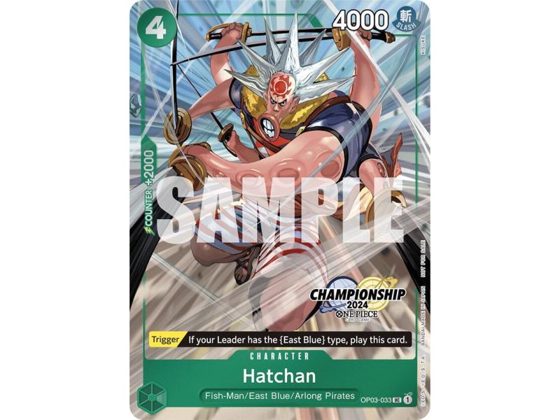 Hatchan (CS 2024 Celebration Pack) – OP3 Pillars of Strength | Carta ONE PIECE en México