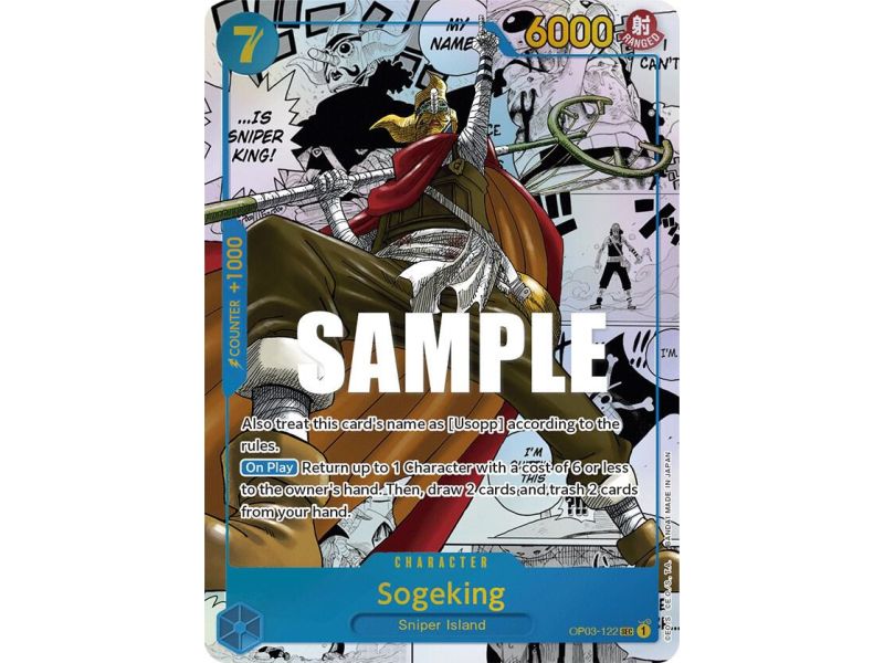 Sogeking (Manga) – OP3 Pillars of Strength | Carta ONE PIECE en México