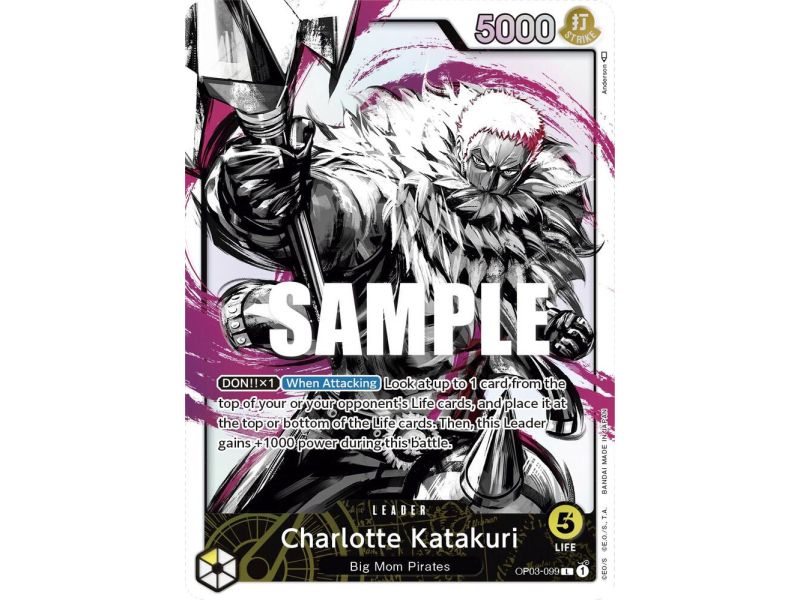 Charlotte Katakuri (Alternate Art) – OP3 Pillars of Strength | Carta ONE PIECE en México