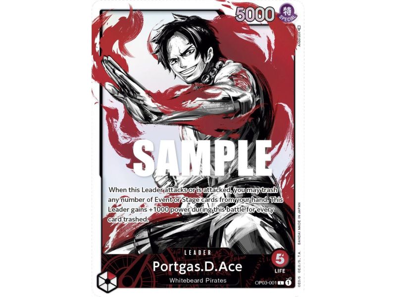 Portgas.D.Ace (Alternate Art) – OP3 Pillars of Strength | Carta ONE PIECE en México
