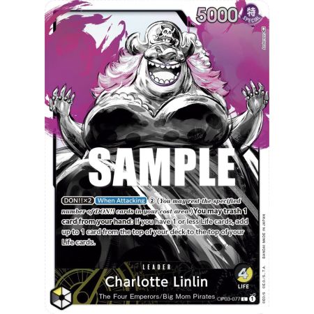 Charlotte Linlin (Alternate Art) – OP3 Pillars of Strength | Carta ONE PIECE en México