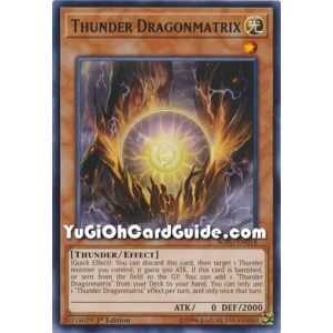 Thunder Dragonmatrix (Rare) – Soul Fusion | Carta YUGIOH en México