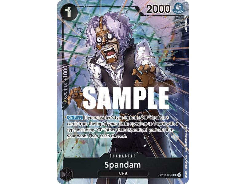 Spandam (Alternate Art) – OP3 Pillars of Strength | Carta ONE PIECE en México
