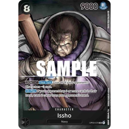 Issho (Alternate Art) – OP3 Pillars of Strength | Carta ONE PIECE en México