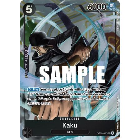Kaku (Alternate Art) – OP3 Pillars of Strength | Carta ONE PIECE en México