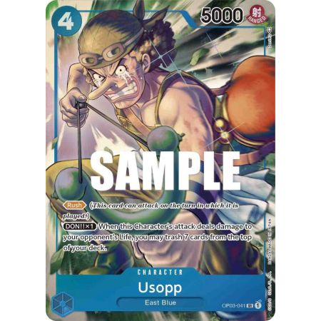 Usopp (Alternate Art) – OP3 Pillars of Strength | Carta ONE PIECE en México