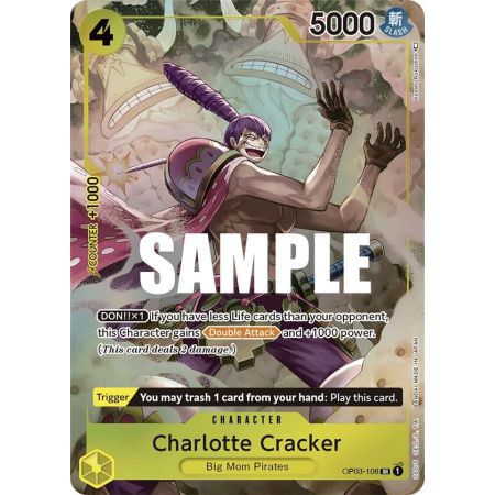 Charlotte Cracker (Alternate Art) – OP3 Pillars of Strength | Carta ONE PIECE en México
