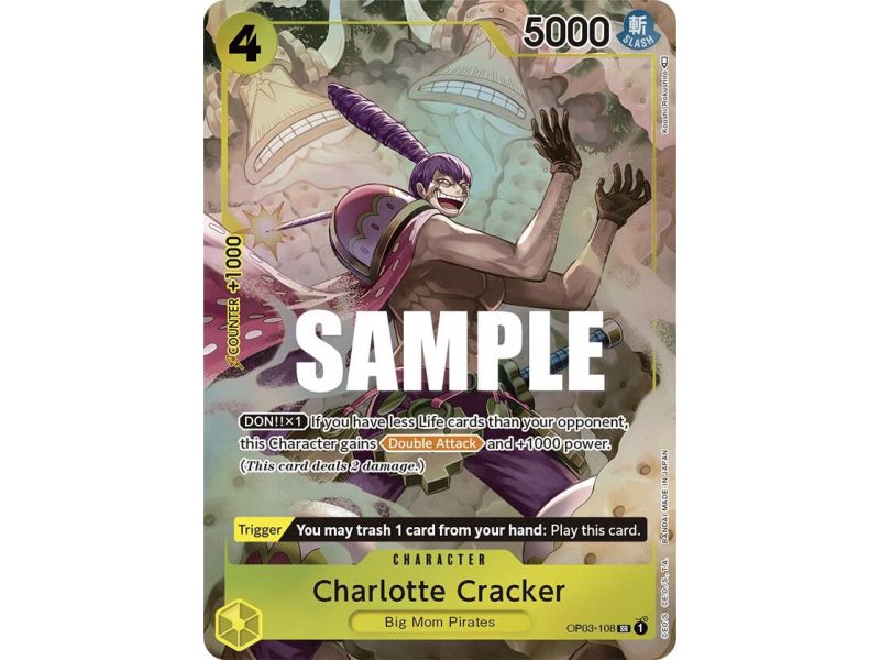 Charlotte Cracker (Alternate Art) – OP3 Pillars of Strength | Carta ONE PIECE en México