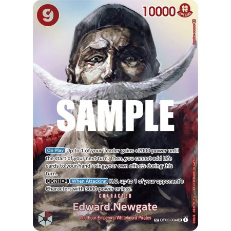 Edward.Newgate (SP) – OP4 Kingdom of Intrigue | Carta ONE PIECE en México