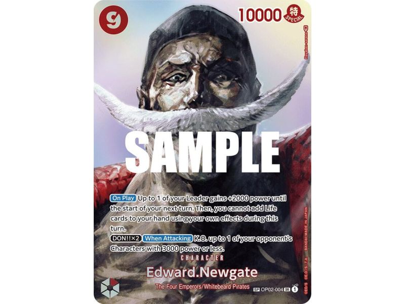 Edward.Newgate (SP) – OP4 Kingdom of Intrigue | Carta ONE PIECE en México