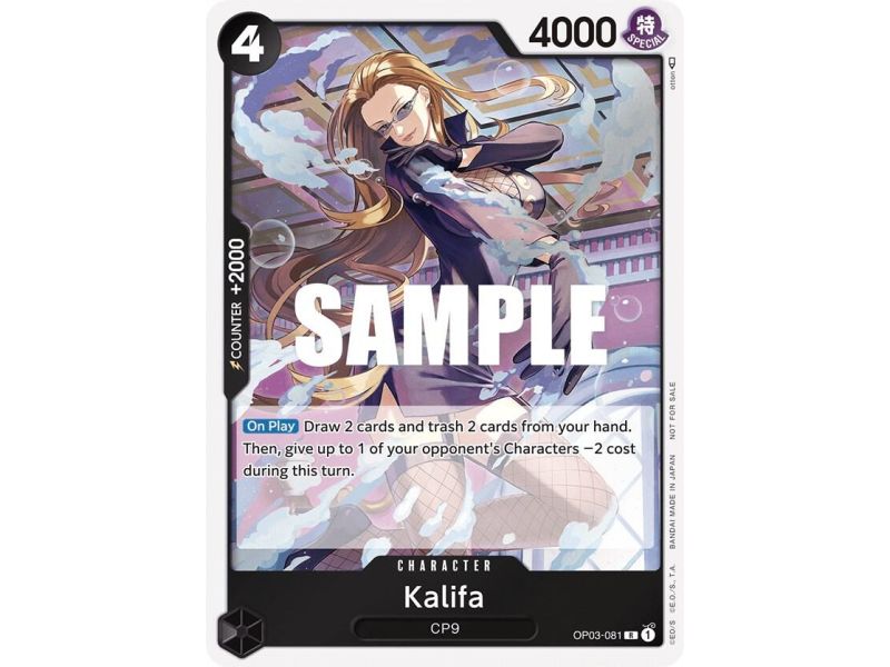 Kalifa (Dash Pack) – OP4 Kingdom of Intrigue | Carta ONE PIECE en México