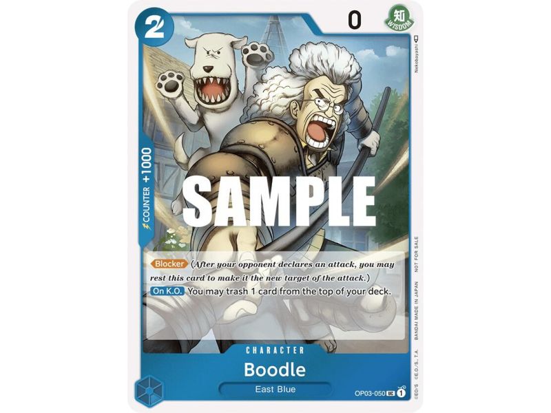 Boodle (Dash Pack) – OP4 Kingdom of Intrigue | Carta ONE PIECE en México