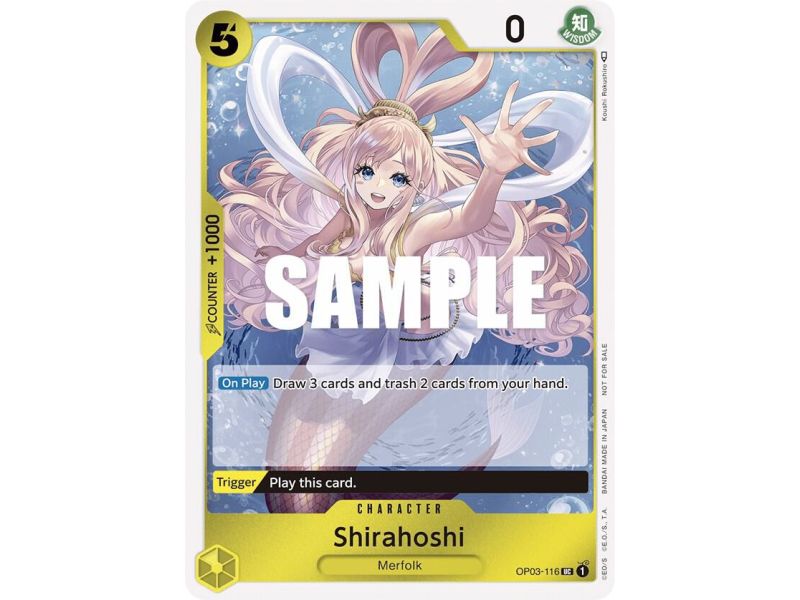 Shirahoshi (Dash Pack) – OP4 Kingdom of Intrigue | Carta ONE PIECE en México