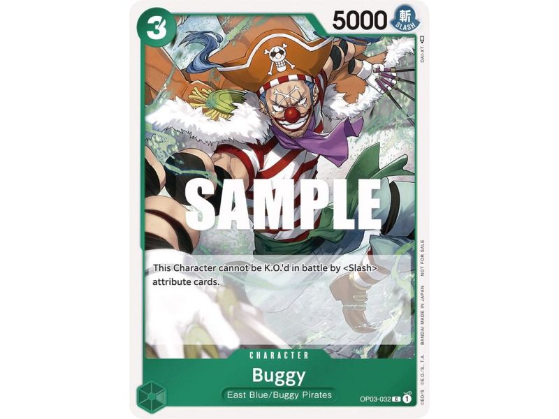 Buggy (Dash Pack) – OP4 Kingdom of Intrigue | Carta ONE PIECE en México